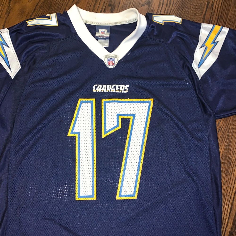 Vintage Reebok Chargers Jersey Rivers Jersey